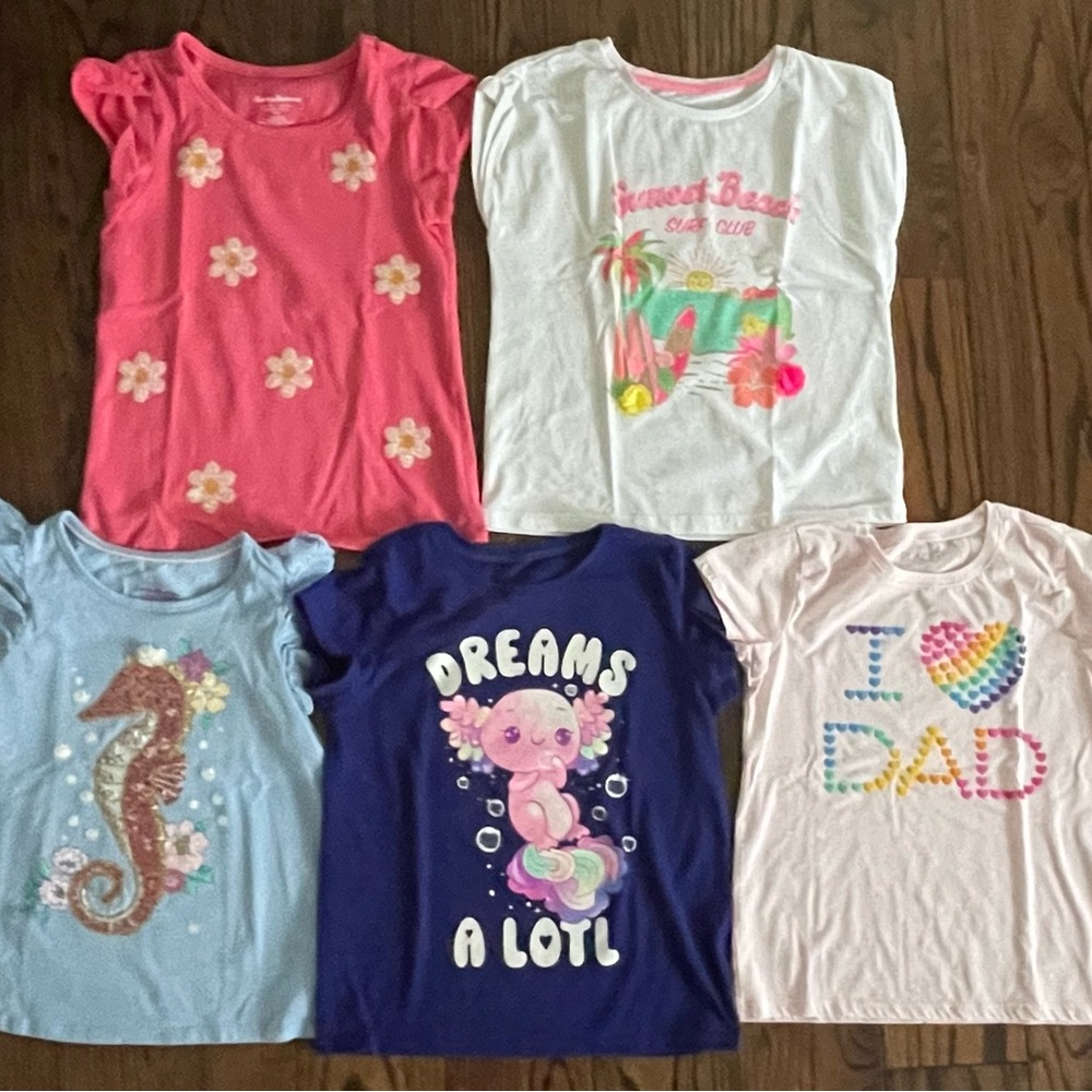 Colorful Girls T-shirts size M